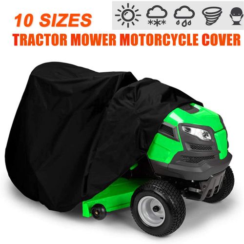 Couverture de tondeuse à gazon imperméable,couverture de souffleuse à neige,Protection UV,couvertures de tracteur pour meubles de jardin,moto,Quad - Type 183x137x117cm