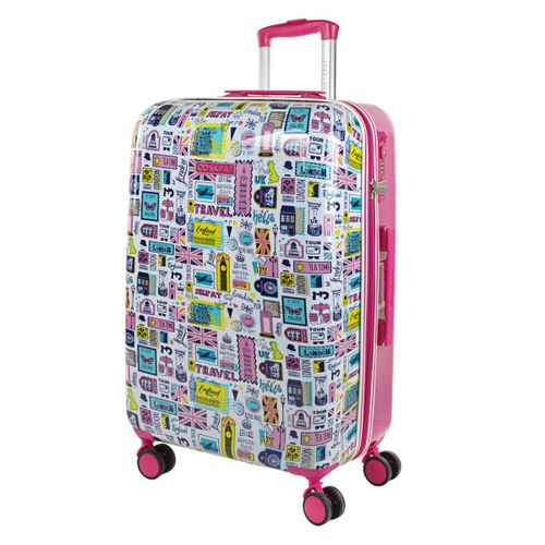 Valise Moyenne - Valise Rigide. Valise A Roulette. Valise Soute Avion - Valise De Voyage Résistante En Polycarbonate - Valise Ultra Légère, Cadenas À Combinaison