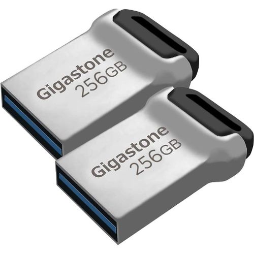 ChenQuanSarl-256Go Clé Usb Nano Flash (Lot De 2) Z90 Usb 3.2 Gen 1, 100Mo/S Ultra Rapide, Design Métallique, Mini, Stockage Et Sauvegarde Pour Pc/Mac/Tv/Voiture, Usb 2.0/3.0/3.1 Compatible