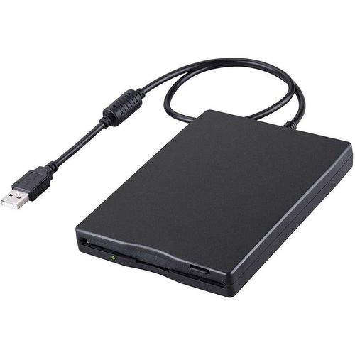 ChenQuanSarl-Lecteur De Disquette Usb Externe Portable Fdd 1,44 Mo 3,5 Pouces, Lecteur Disquettes Carte Externe Amovible Pc Et Mac, Compatible Ordinateurs Portables Windows 11/10/7/8/Xp/Vista, Plug A