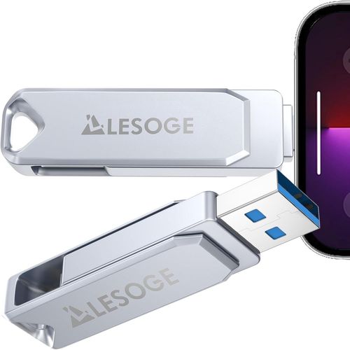 ASFASFq-LESOGE Clé USB 3.0 128 G, clé USB pour photos