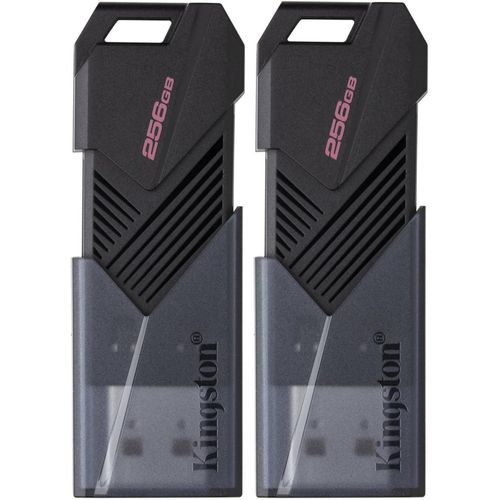 ChenQuanSarl-Datatraveler Exodia Onyx Lot De 2 Clés Usb 3.2 Noir Mat 256 Go