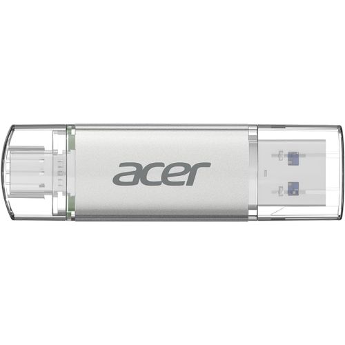 BNHGO-Clé USB 3.0 Acer UT300 256 Go, clé USB avec des Vitesses de Transfert allant Jusqu¿à 150 Mo/s, clé USB Type-C Typc-A