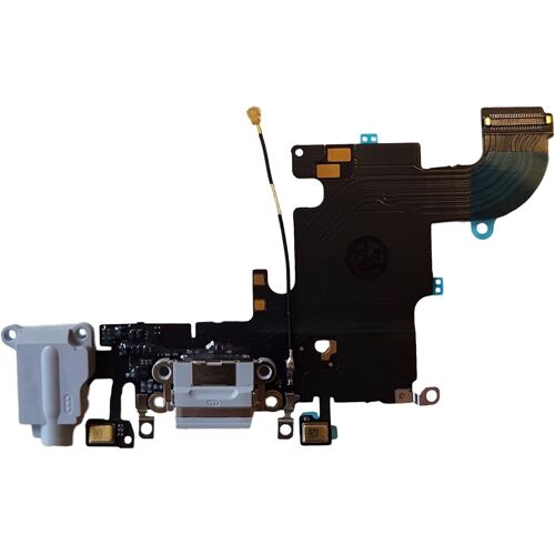 SJZG-® Connecteur De Charge Compatible Avec Iphone 6S - Nappe Interne Charging Port, Gris Clair (A1633, A1688, A1700)