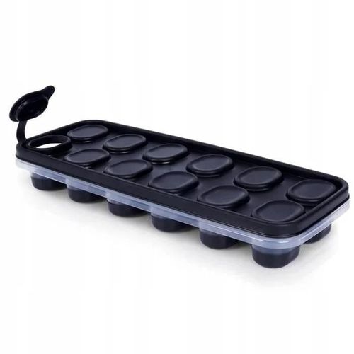 Moule À Glaçons - Non Spécifié - 25 Cm - Silicone - 12 Cubes - Couvercle Inclus