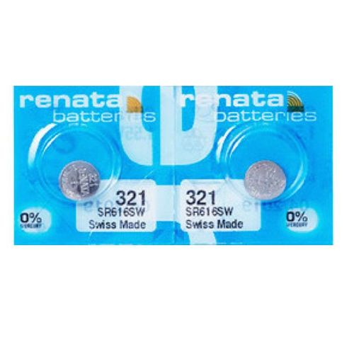 2 piles Renata 321 sr616sw