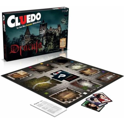 Mdy-- Cluedo Dracula - Jeu De Société - Jeu De Plateau - A Partir De 8 Ans - 2 À 6 Joueurs - Version Française