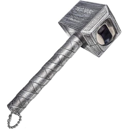 Ouvre-Bouteille Thor Hammer,Ouvre-Bouteille De Bière Mjolnir Pour Les Amateurs De Bière Et De Marvel