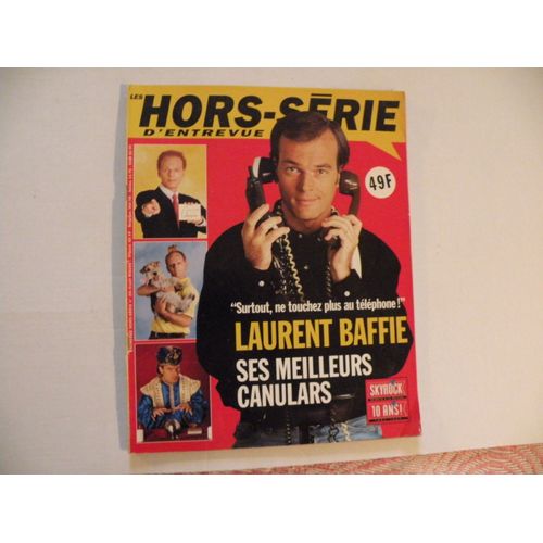 Brade - Hors Série D'Entrevue N° 2h - M5169 - Laurent Baffie - 1996
