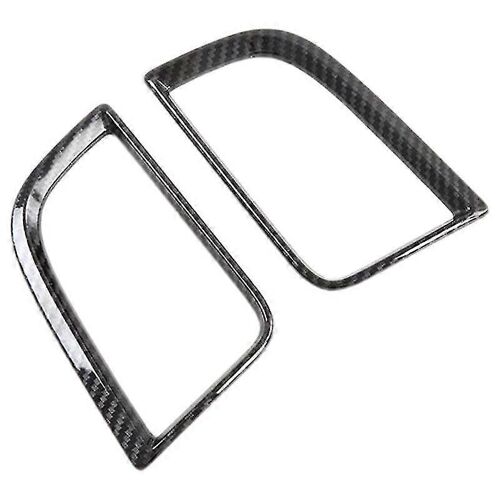 For Pajero Sport 2020 1pc Carbon Fiber Abs Car Air Conditioning Vent Outlet Cover Trim Car Styling