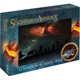 Le Seigneur Des Anneaux - La Montagne Du Destin - Jeu De Société Ambiance & Famille - Jeu De Plateau - A Partir De 10 Ans