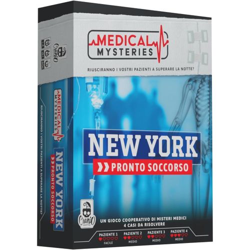 PLAY-Medical Mysteries New York, Premiers Soins, Affrontez Les Mystères Médicaux Et Sauvez La Vie Au Patient, Édition Italienne