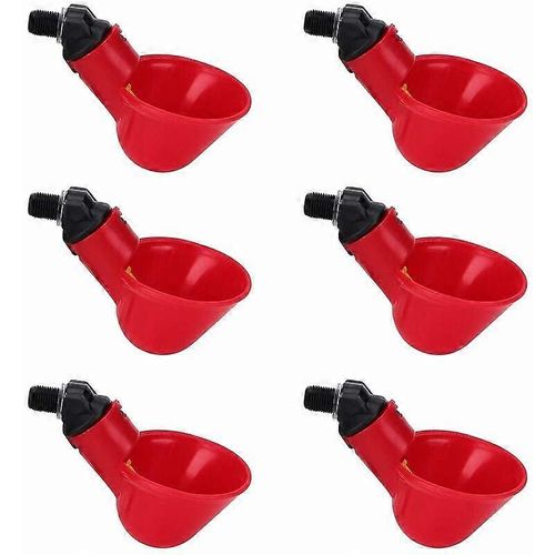 Promotion D'hiver,Abreuvoir Pour Poulets Abreuvoir Pour Volailles Abreuvoir Automatique 6 Articles Guazhuni Accessoire De Poulailler