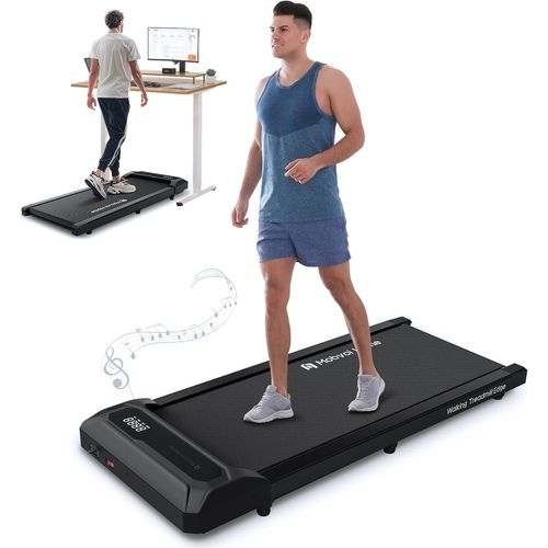 Asfasfq-Tapis De Course Smart Ai Avec App Ticsports - Portable Maison/Bureau - Vitesse 6km/H - Led + Télécommande - Marche/Jogging/Course