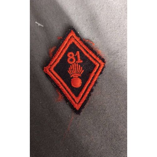 Losange De Bras 81 Ème Régiment D’Infanterie A Coudre