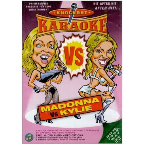 Dvd Karaoké Madonna Vs Kylie Minogue