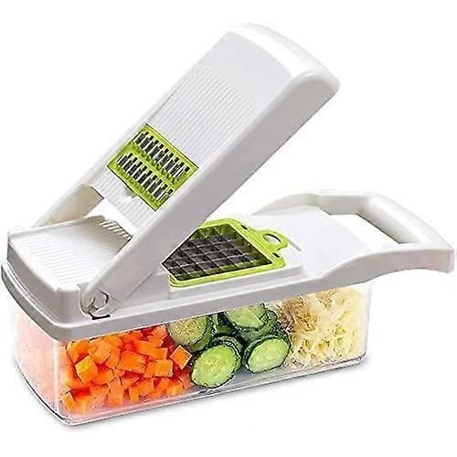 Nouveau Produit,Coupe-Mandoline Coupe-Légumes Coupe-Légumes,12 En 1 Mandoline Coupe-Légumes Multifonctionnelle Professionnelle Avec