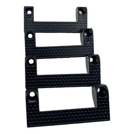 Porte-outil de support de ruban à mesurer pour outil électrique sur l'échelle,4PCS noir