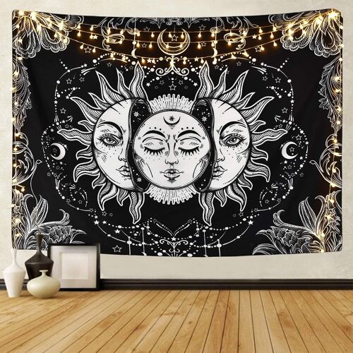Tenture murale coton - Décoration - Couvre-lit et tapis - Motif ethnique