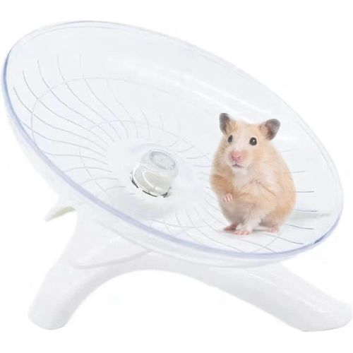 Nouveau,Approprié Hamster Soucoupe Volante Roue D'exercice Silencieuse Pour Hamsters,Gerbilles,Souris,Hérisson Et Autres
