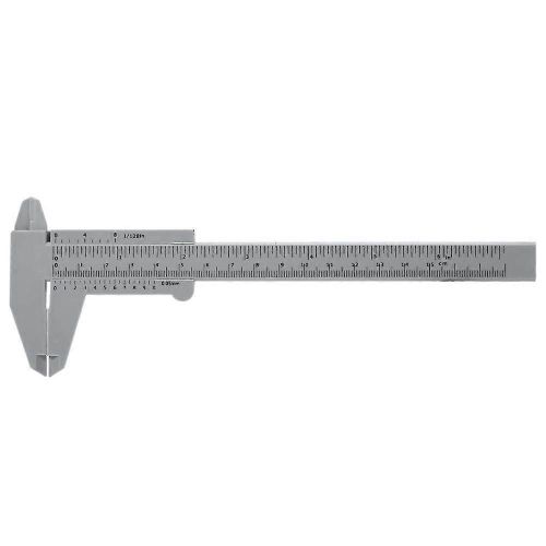 Instrument de mesure micrométrique 2pcs,pied à coulisse en plastique 150MM vernier en plastique micromètre