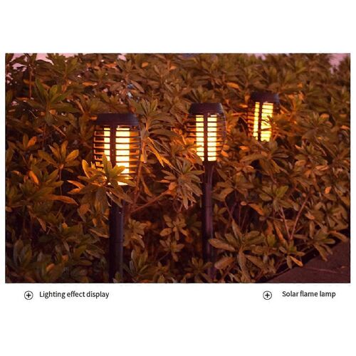 Lumire De Flamme Led Solaire,Lumire De Paysage Dcorative Extrieure B