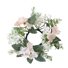 Chandelier de mariage Couronne de fleurs artificielles plantes Champagne