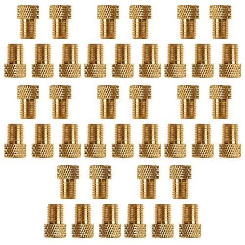 50pcs Vélo Valve Adaptateur Valve Adaptateur Buse Gaz Tube Outil De Cyclisme