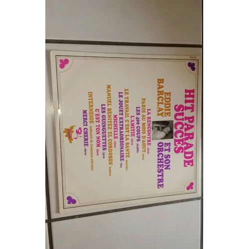 33 Tours Eddie Barclay Et Son Orchestre Hit Parade Succes