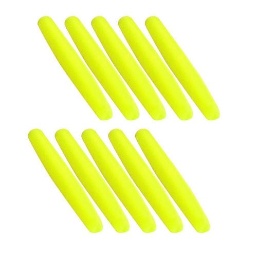 Lot De 20 À 25 100 Flotteurs De Pêche Durables Avec Indicateur De Larme, Accessoire De Pêche (Jaune, Taille L)