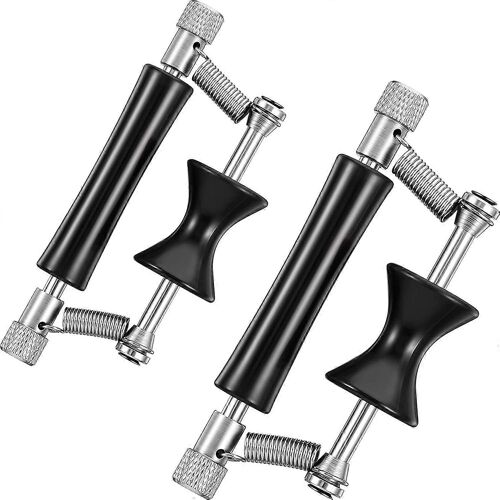 2 Pack Guitar Rolling Capo Sliding Capo Réglable Capo Caoutchouc Et Capo En Acier Inoxydable Pour L'accordage