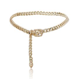 Chaînes Ceintures Pour Femmes Wasit Chaîne Ceinture Chaîne Chunky Ceinture Chaîne Or
