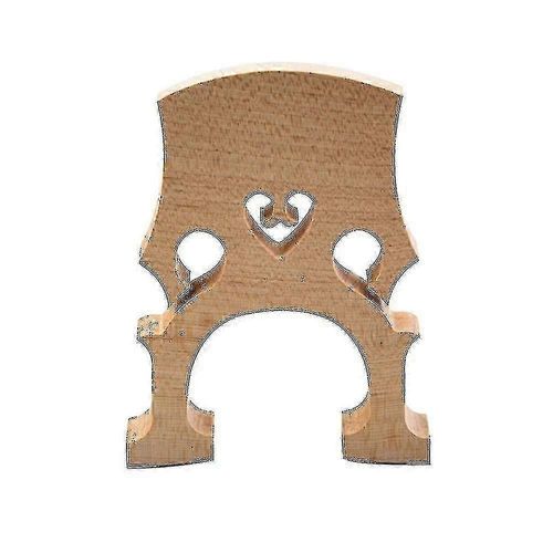 1pc Pièce De Remplacement 3/4 Pont En Érable Pour Double Basse Contrebasse Contrebasse Droite