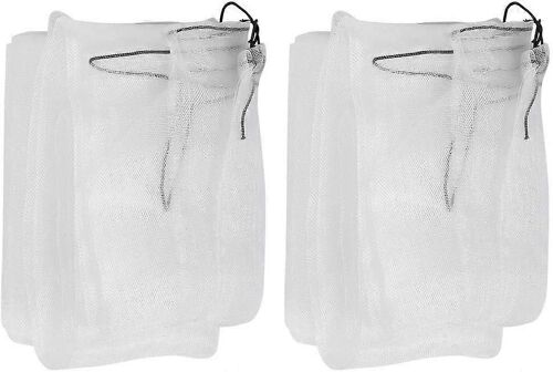 Filet de protection anti-oiseaux pour jardin - Lot de 2 pièces 1.2x1.4m - Pour serre, potager, arbres fruitiers et plantes