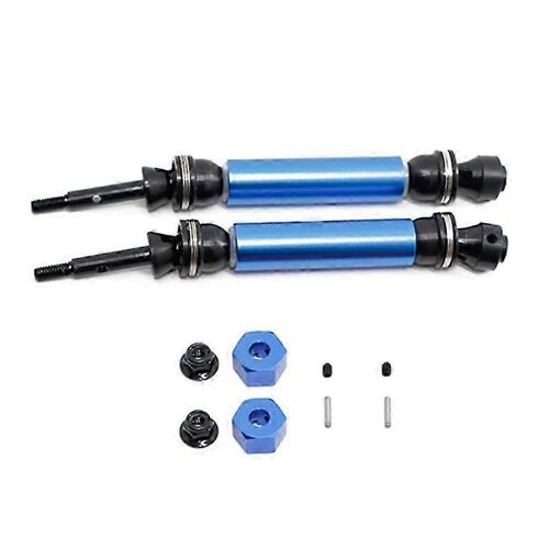 2pcs arbre de transmission arrière en métal CVD pour 1/10 Slash Stampede Hoss VXL 2WD RC voiture mise à niveau pièces
