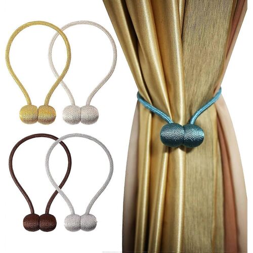 Ceinture à rideau magnétique,pince à rideau,ceinture magnétique puissante de style européen,décorative pour bureau à domicile