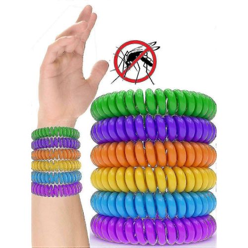Paquet De 12 Bracelet Anti-Moustiques [320 Heures] De Premium 