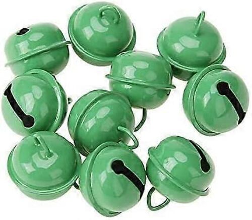20pcs / Lot Nouvel An Métal Jingle Bells Noël Ornements Suspendus Noël Décoration Pendentifs Pour Animaux De Compagnie Chris