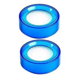 2pcs Rond Bureau Éponge Doigt Humide Humidificateur Compter Argent Facilement Doigt Humidificateur Pour La Banque Et La Manipulation De L'argent Bureau À La Maison Et À La Banque