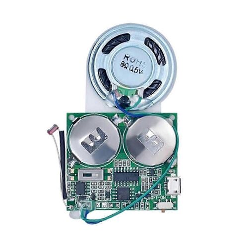 Module de son de capteur de lumière DIY, puce sonore enregistrable micro-USB 8M de mémoire haut-parleur parlant boîte de lecteur de musique programmable