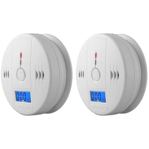 2024 tout nouveau détecteur de fumée et détecteur de monoxyde de carbone avec écran LCD