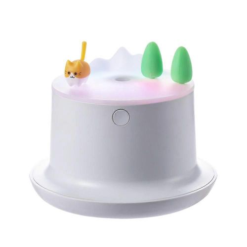 Petit humidificateur,humidificateur mignon,humidificateur pour bébé avec des lumières colorées,mini humidificateur,chambre à coucher