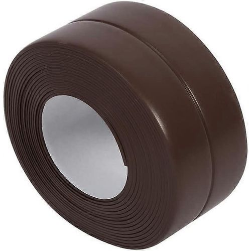 Bande d'étanchéité adhésive 3.2M Bande d'étanchéité murale auto-adhésive Lavabo Garniture de bord Cuisine (22mm * 3.2M-