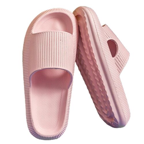 Été Diapositives Pantoufles Plateforme Sandales De Plage Pantoufles Unisexe Séchage Rapide-40-41-Rose