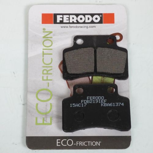 Plaquette De Frein Ferodo Pour Scooter Peugeot 50 Vivacity Sixties 4t 2010 À 2012 Av Neuf