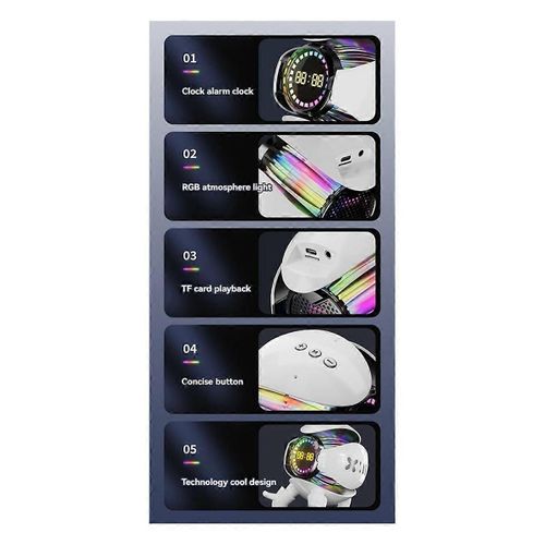 Smart Robot Monster Haut-parleur Bluetooth AI Jouets Interactifs,B