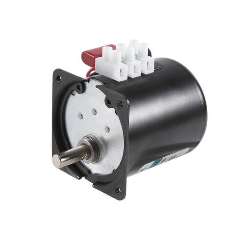 1pcs 68ktyz mini moteur à engrenages ac 220v 28w 2.5r / min grand couple aimant permanent synchrone engrenage moto