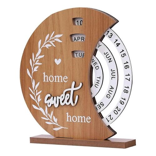 calendrier en bois maison porche décoration bureau décoration de bureau,a