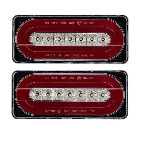 Voiture Led Clignotant Dynamique Clignotant 12v-24v Feu Arrière Feu B