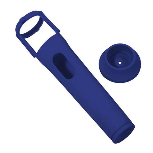 Étui en silicone pour JBL PartyBox avec base Boîtier de microphone Bleu